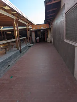 Der Eingang zur Bäckerei.