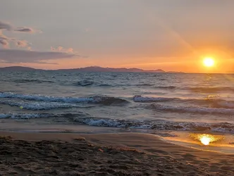 Die Sonnenuntergänge sind echt die schönsten.