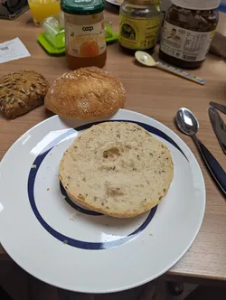 Und auch gute Brötchen.